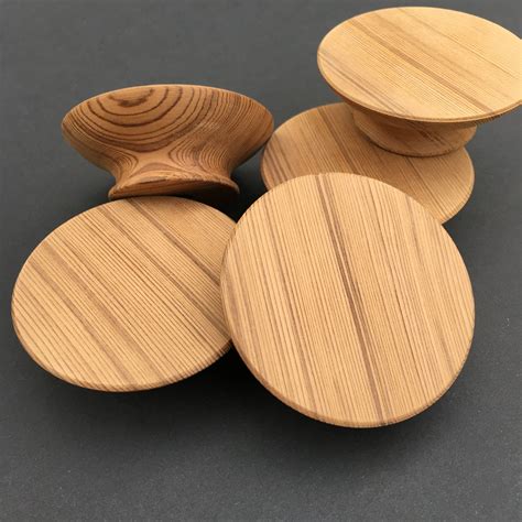 round metal wood handles